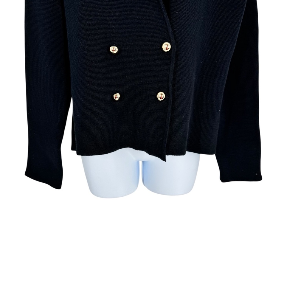 Tuckernuck Black Cassandra Sweater – Size L NWT – Classic Button Front Cardigan - Picture 6 of 9